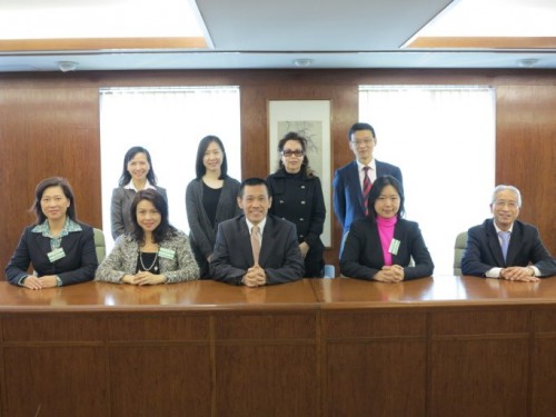 Courtesy visit from The Hong Kong Institute of Bankers