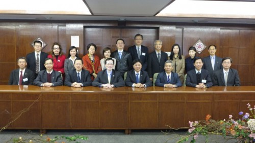 Courtesy visit from Association of Macau Financial Employees