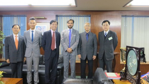 Courtesy visit from “Association of Macau Financial Employees”