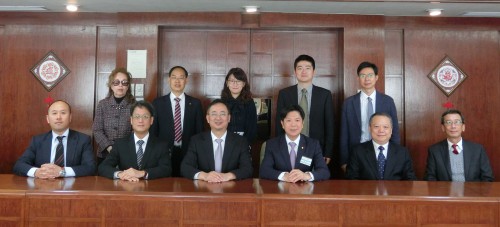 Received visit from Hexi Financial Working Group of Nanjing