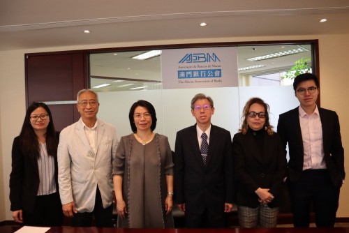 Received visit from Hong Kong Global Association of Risk Professionals (GARP)